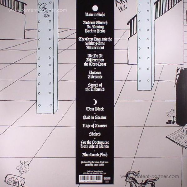 The Mountain Goats - Goths (2LP Gatefold+MP3) (Back)
