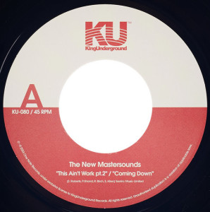 The New Mastersounds - This Ain't Work Pt.2 (7") (Back)