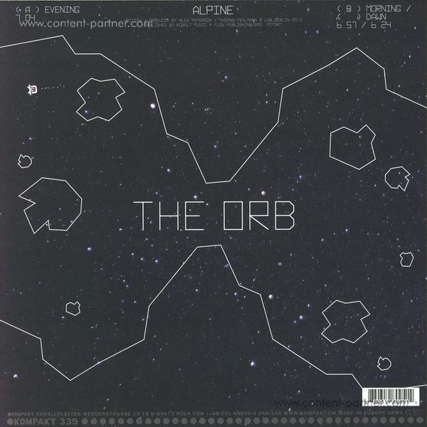 The Orb - Alpine (Back)
