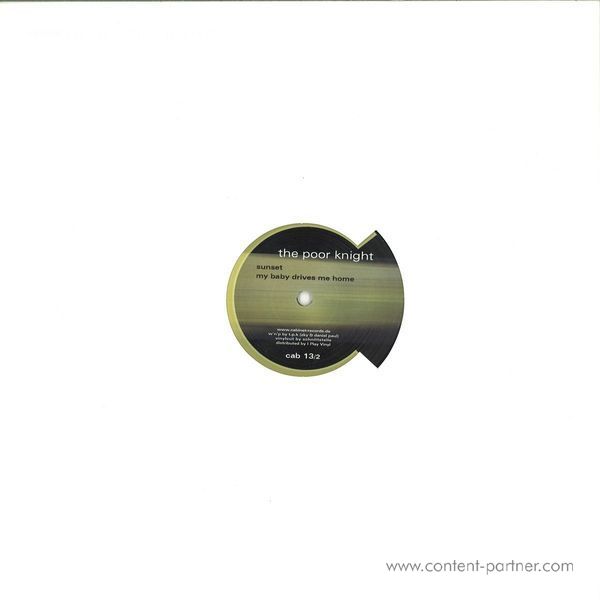 The Poor Knight - Sunset (Reissue) Repress 2016