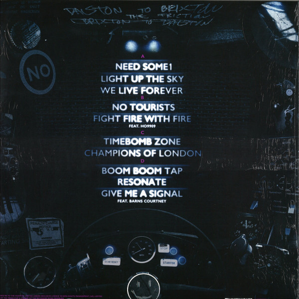 The Prodigy - No Tourists (Ltd. Clear Violet 2LP) (Back)