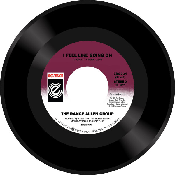The Rance Allen Group - I Feel Like Going On / Can't Get Enough
