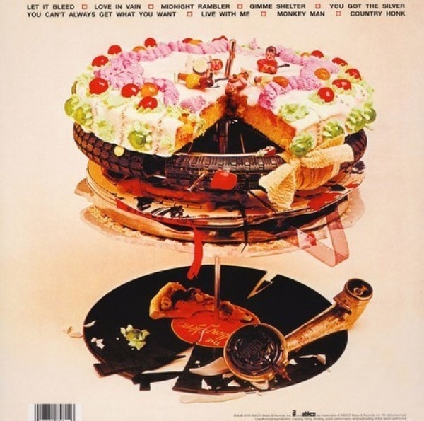 The Rolling Stones - Let It Bleed (50th Anniv. LP) (Back)