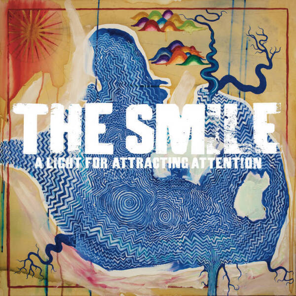 The Smile - A Light for Attracting Attention (Ltd. Yellow 2LP) (Back)