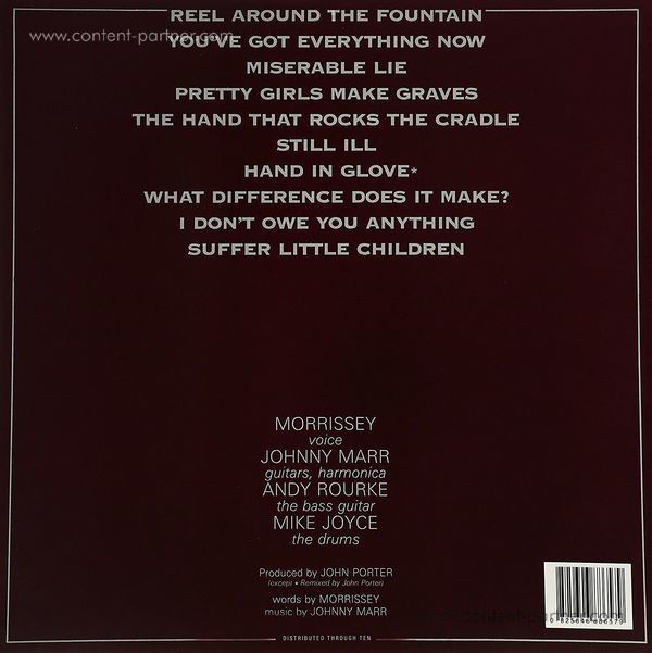 The Smiths - The Smiths (Back)