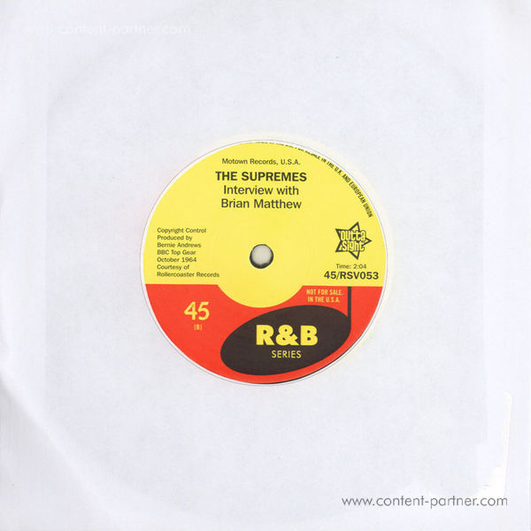 The Supremes - Your Heart Belongs To Me (Back)