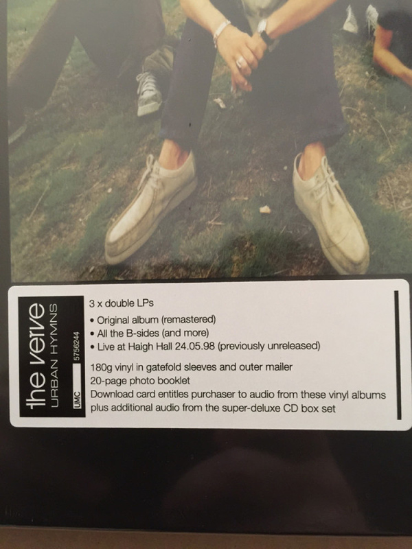 The Verve - Urban Hymns (20th Ann. ltd. Super Deluxe Box) (Back)
