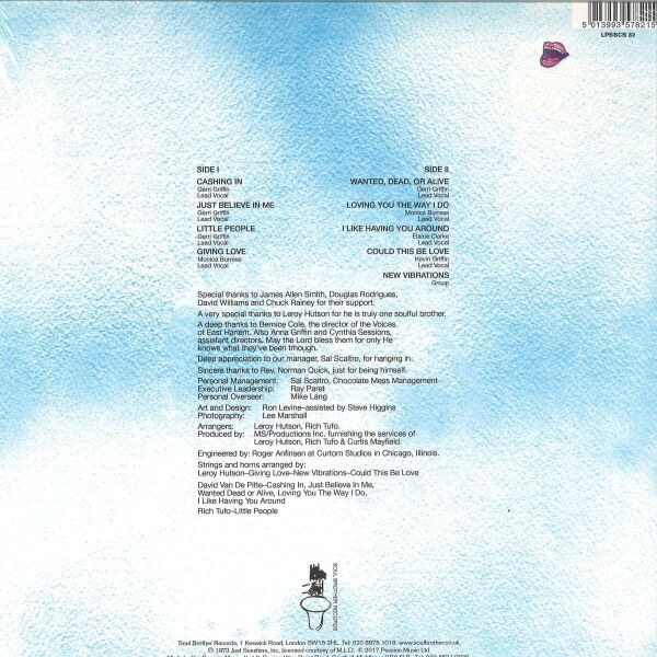 The Voices Of East Harlem - The Voices Of East Harlem (Reissue) (Back)