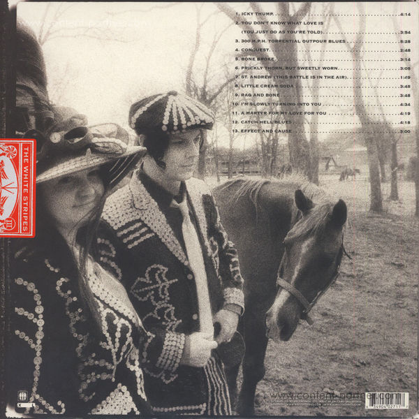 The White Stripes - Icky Thump (2LP) (Back)