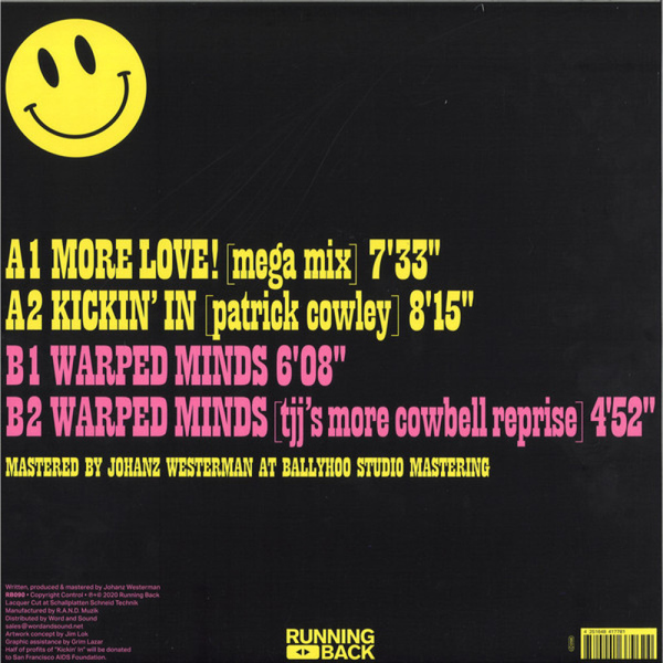 Thee J Johanz - More Love! (Back)