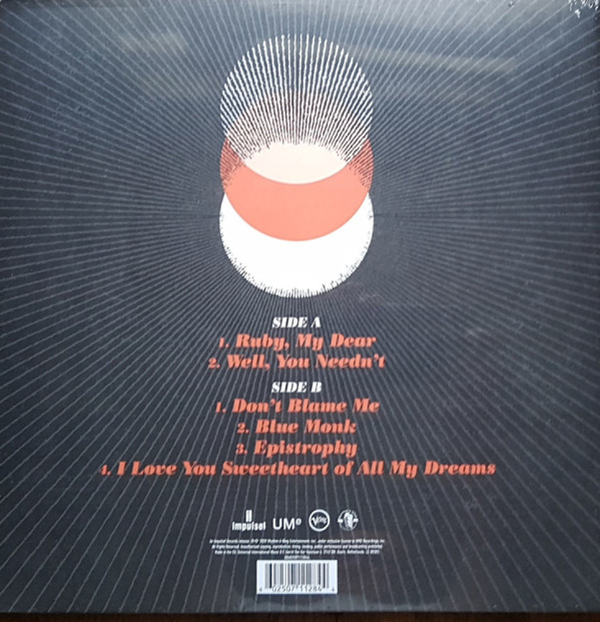 Thelonious Monk - Palo Alto (180g Gatefold Vinly LP+Poster) (Back)
