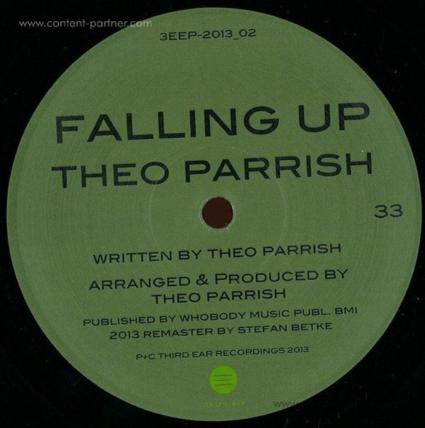 Theo Parrish - Falling Up 2013 Remastered (Back)