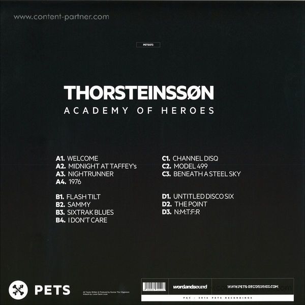 Thorsteinsson - Academy Of Heroes (Back)