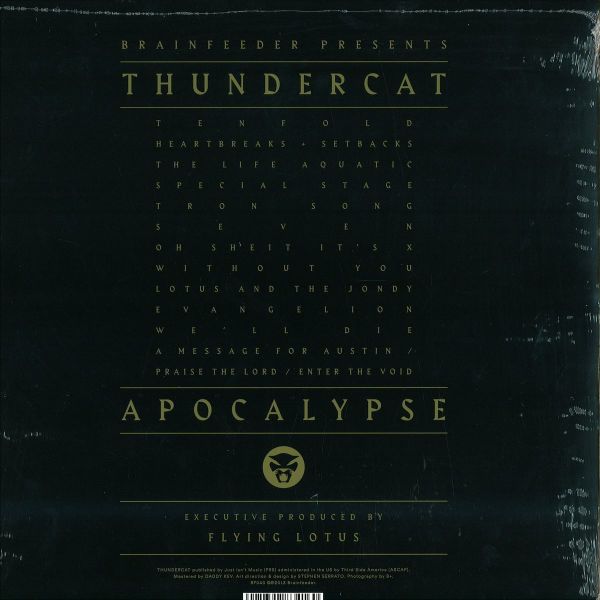Thundercat - Apocalypse (2LP+MP3) (Back)