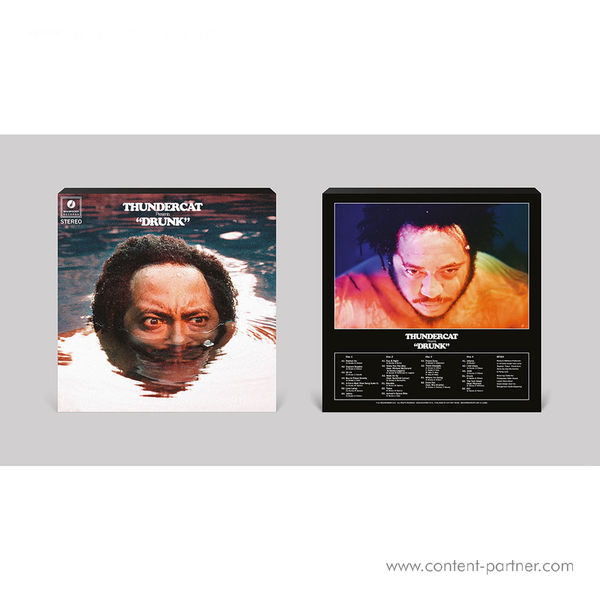 Thundercat - Drunk (4x10" Red Vinyl Box Set+MP3) (Back)