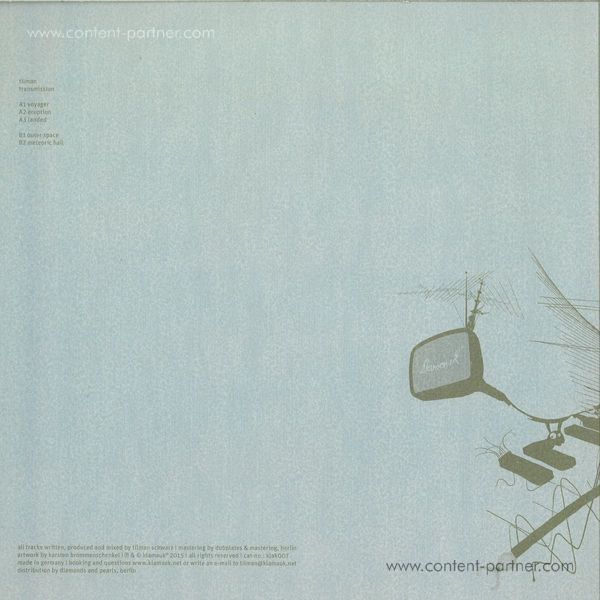 Tilman - Transmission EP (Back)