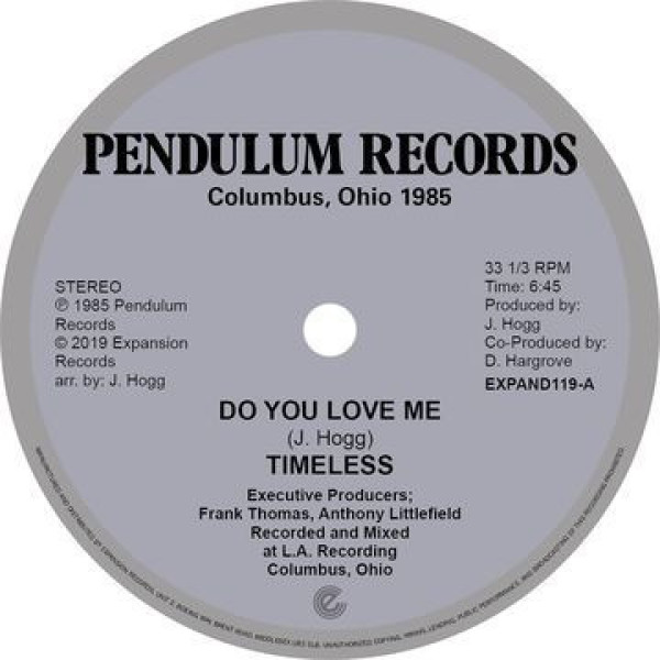 Timeless Legend - Do You Love Me / You're the One (12