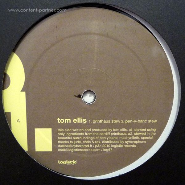 Tom Ellis - Printhaus Stew / Brain Stew (Repress)