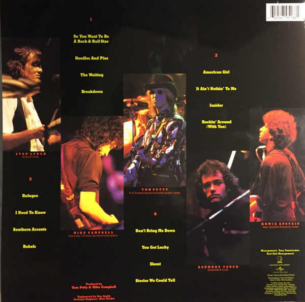 Tom Petty & The Heartbreakers - Pack Up The Plantation Live! (2LP) (Back)