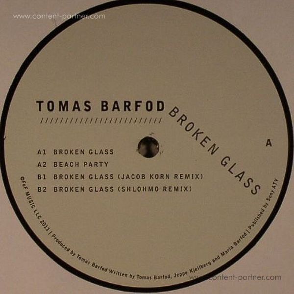 Tomas Barfod - Broken Glass/ Jacob Korn & Shlohmo Rmx