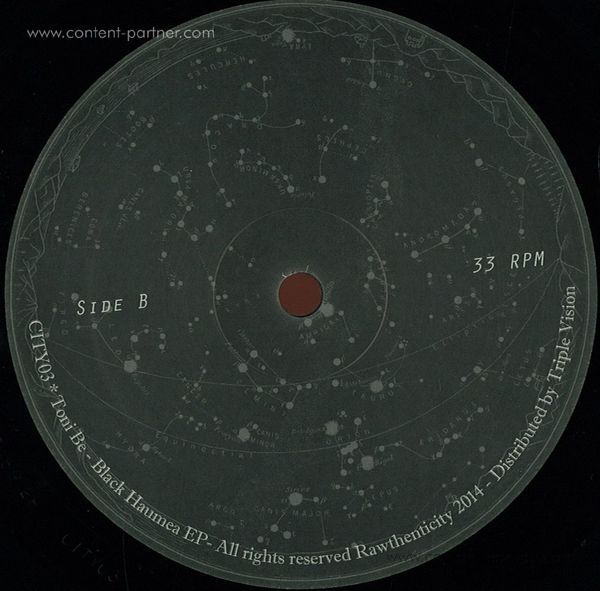 Toni Be - Black Haumea EP (Back)