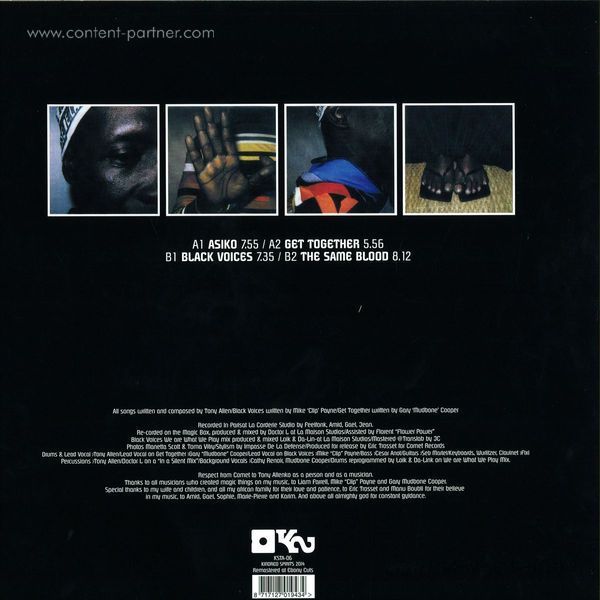 Tony Allen - Black Voices (Back)