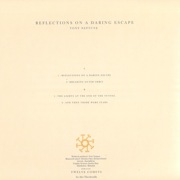 Tony Neptune - Reflections On A Daring Escape (Back)