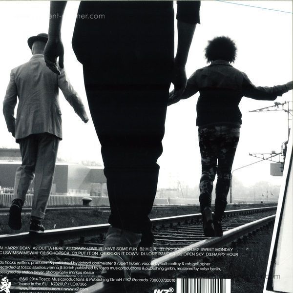 Tosca - Outta Here (2LP) (Back)
