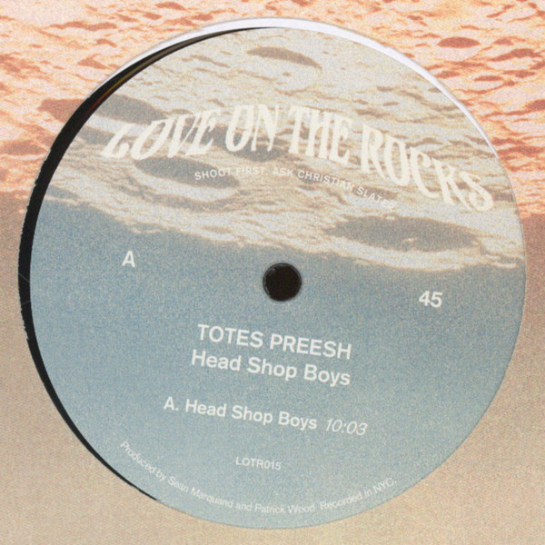 Totes Preesh - Head Shop Boys 1