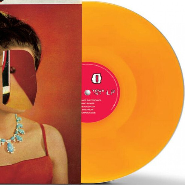 Towa Tei - LP (Orange vinyl, Sticker) (Back)