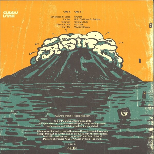 Tubby Isiah - Rising High LP (Back)