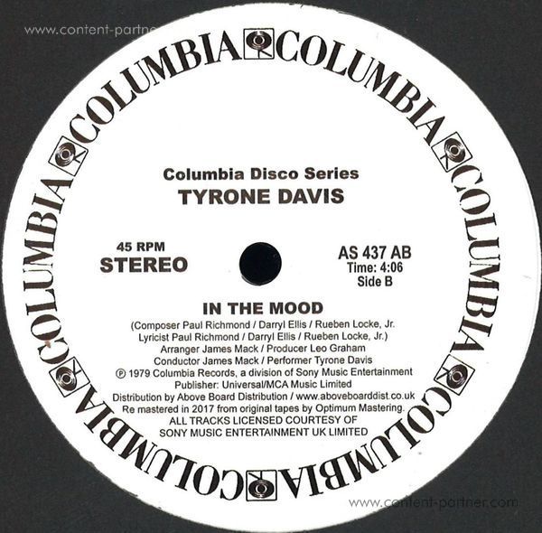Tyrone Davis - Get On Up (disco)