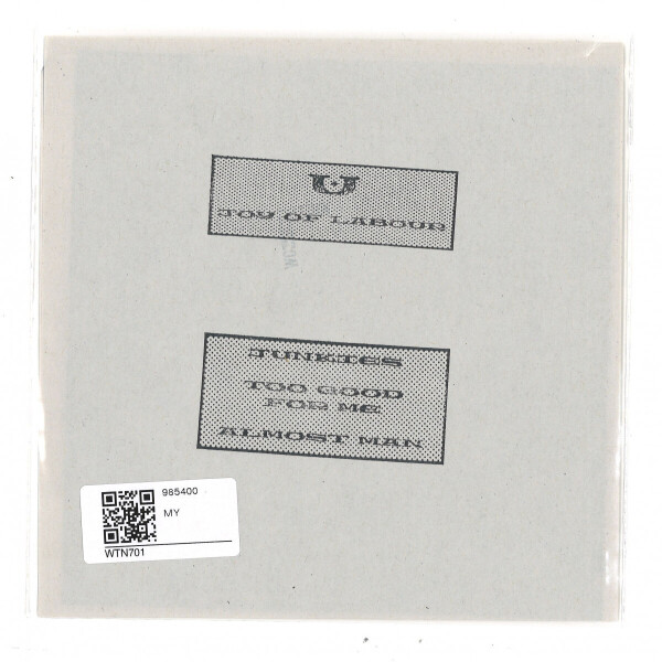U - Joy Of Labour (Back)