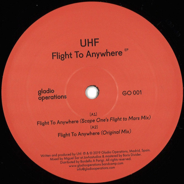 UHF - FLIGHT TO ANYWHERE EP