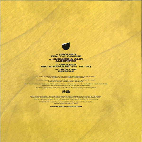 UNGLUED - Zen (Back)