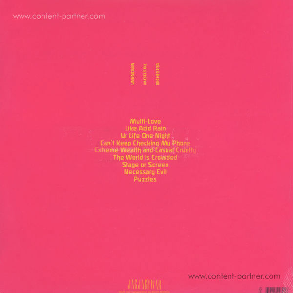 Unknown Mortal Orchestra - Multi-Love (LP) (Back)