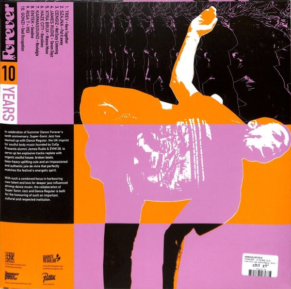 V/A - VARIOUS ARTISTS - FOREVER - 10 YEARS (Back)
