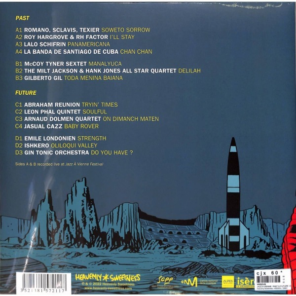 V/A - VARIOUS ARTISTS - JAZZ A VIENNE : PAST & FUTURE (Back)