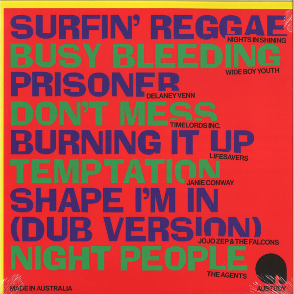 V/A - Burning It Up: Australian Reggae 1979-1986 (Back)