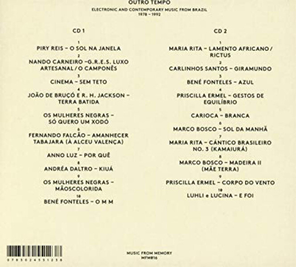 VA - Outro Tempo: Electronic and Contemporary Music (Back)