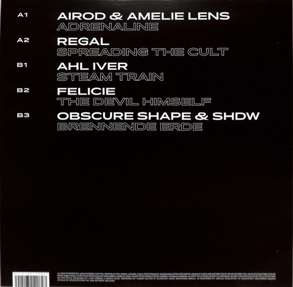 VARIOUS ARTISTS - EXHALE VA001 (PART 1) (Back)