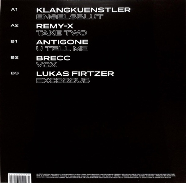 VARIOUS ARTISTS - EXHALE VA001 (PART 2) (Back)