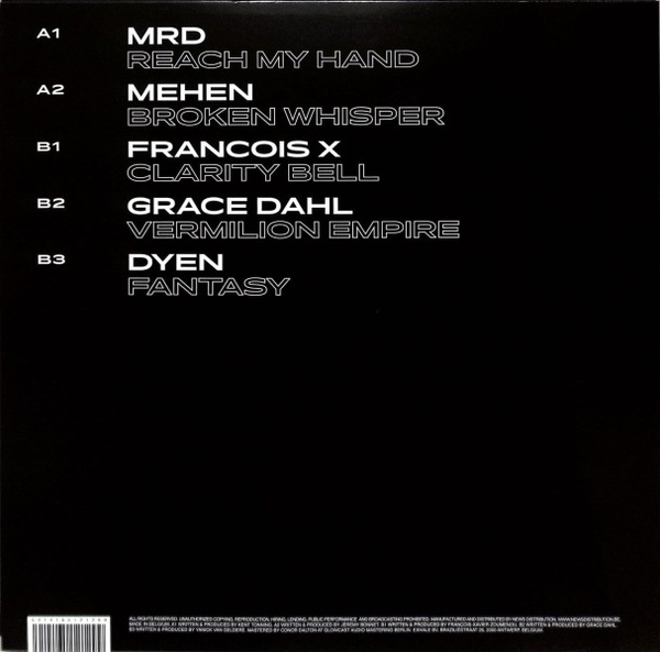 VARIOUS ARTISTS - EXHALE VA001 (PART 3) (Back)