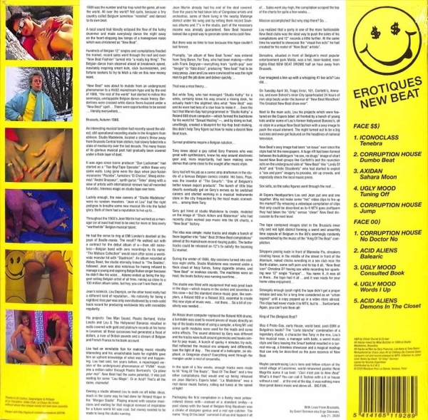 VARIOUS ARTISTS - Erotiques New Beat (Back)
