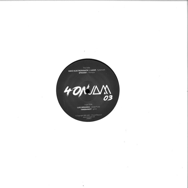 VARIOUS ARTISTS - FOUR ON JAM VOL.3 (Back)