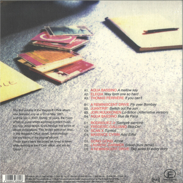 VARIOUS ARTISTS - MEGASOFT OFFICE (Back)