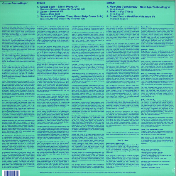 VARIOUS ARTISTS - OZONE (Back)