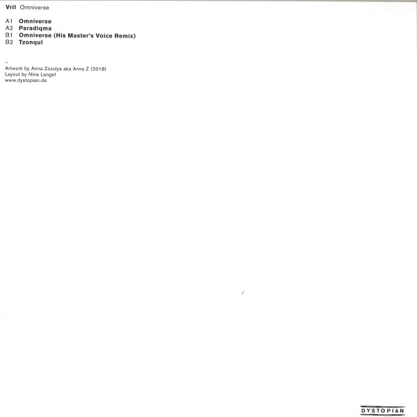 VRIL - Omniverse EP (Back)