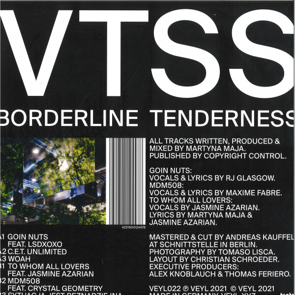 VTSS - Borderline Tenderness (Back)