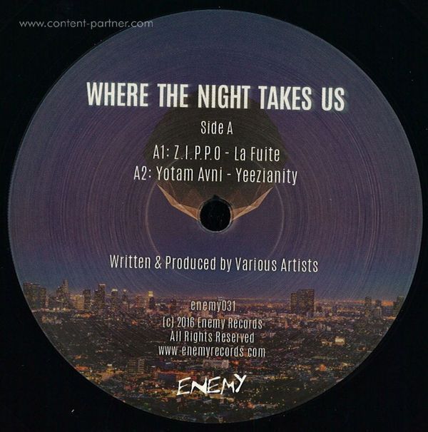 V/a ( Z.i.p.p.o, Yotam Avni, Abstract Division,..) - Where The Night Takes Us
